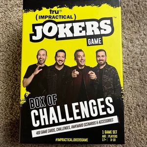 Impractical jokers box of challenges game